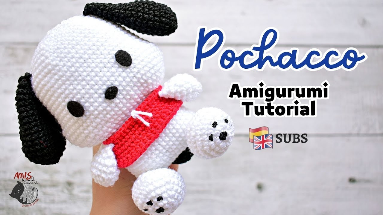 Pochacco Amigurumi Tutorial | Hello Kitty and Friends | Amis Tejiendo Momentos ENG/SPA Subs