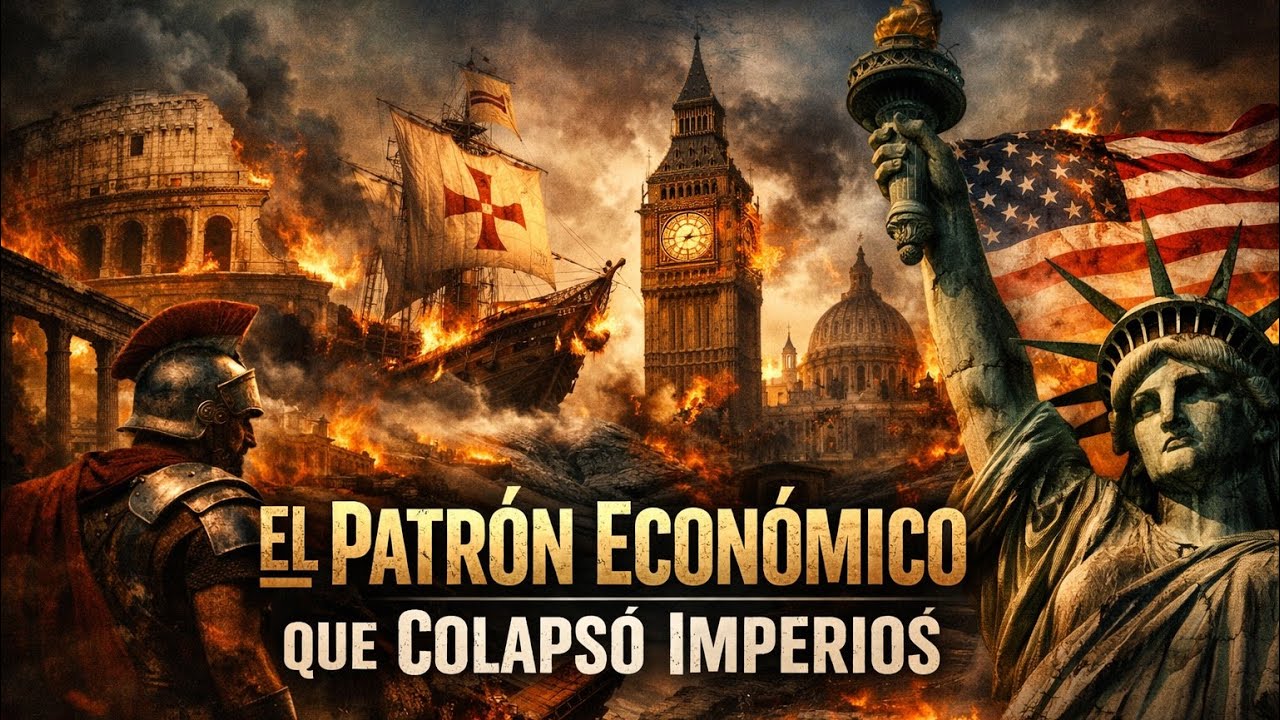 El Patr&oacute;n Econ&oacute;mico que Colaps&oacute; Imperios: Roma, Espa&ntilde;a y Gran Breta&ntilde;a&hellip; Ahora Amenaza a EE.UU.
