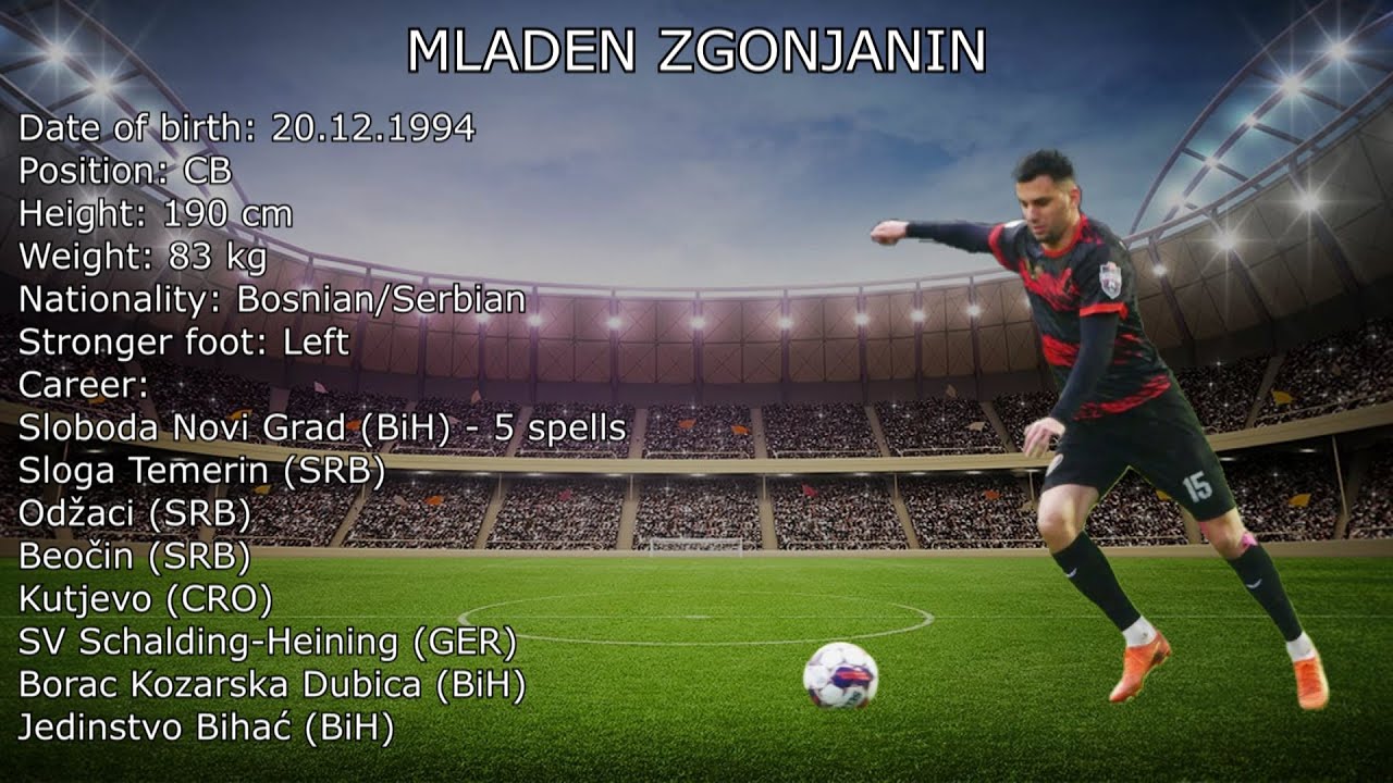 MLADEN ZGONJANIN - SLOBODA NOVI GRAD & JEDINSTVO BIHAĆ 2024/25 HIGHLIGHTS