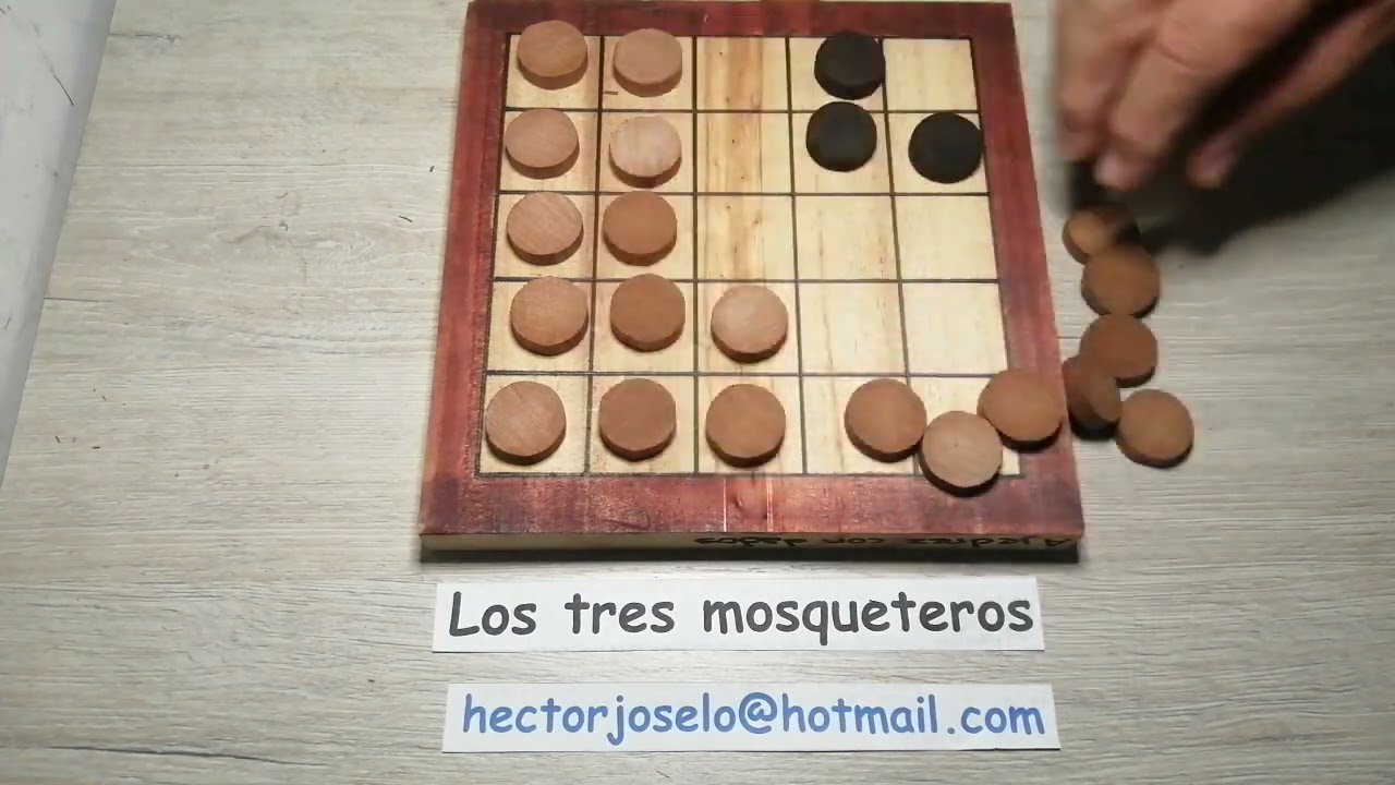 Los tres mosqueteros - How to play The three Musketeers - 1001 Juegos de mesa antiguos y nuevos