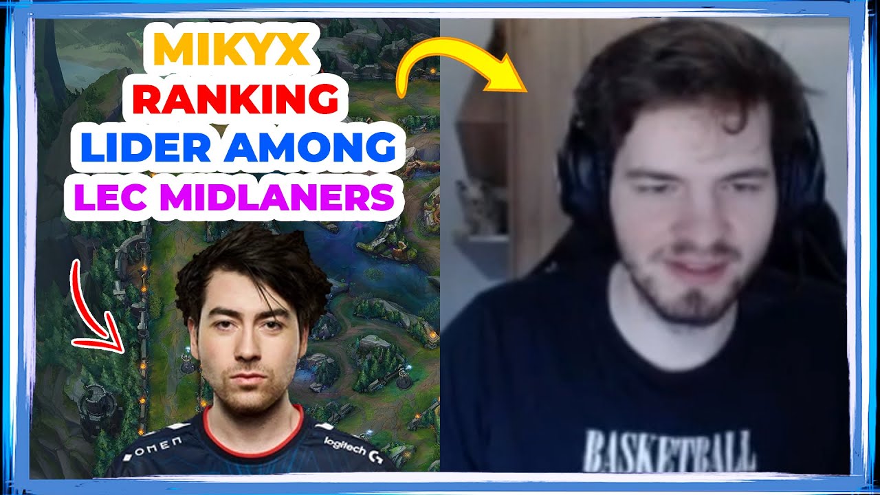SK Mikyx Ranking LIDER Among LEC Midlaners 🤔