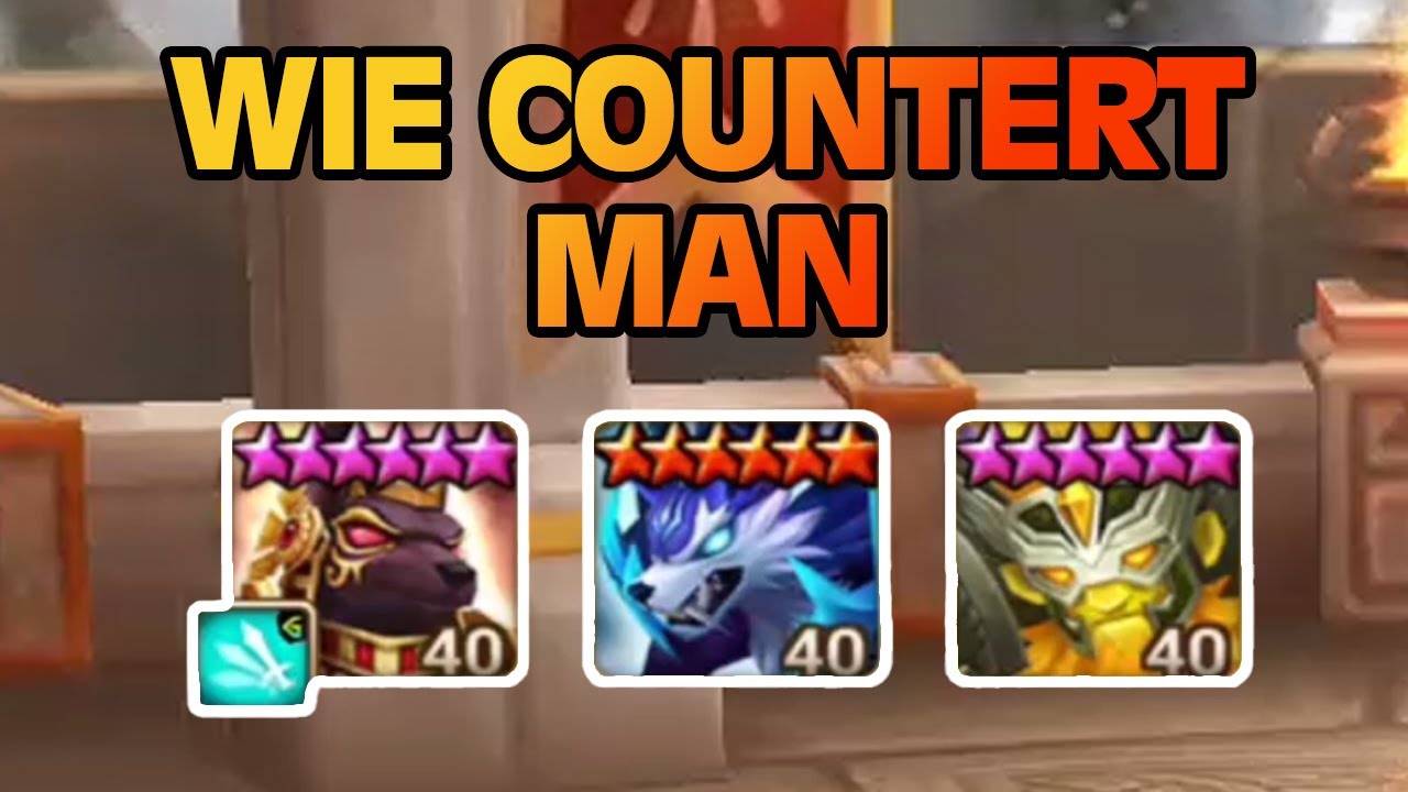 WIE COUNTERT MAN KHMUN VIGOR SKOGUL - 5 TEAMS GEGEN KHMUN VIGOR SKOGUL | SUMMONERS WAR DEUTSCH