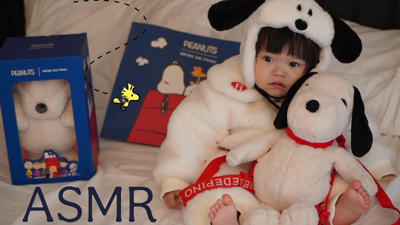 asmr ropa de snoopy para mi gomita y fresita 💙