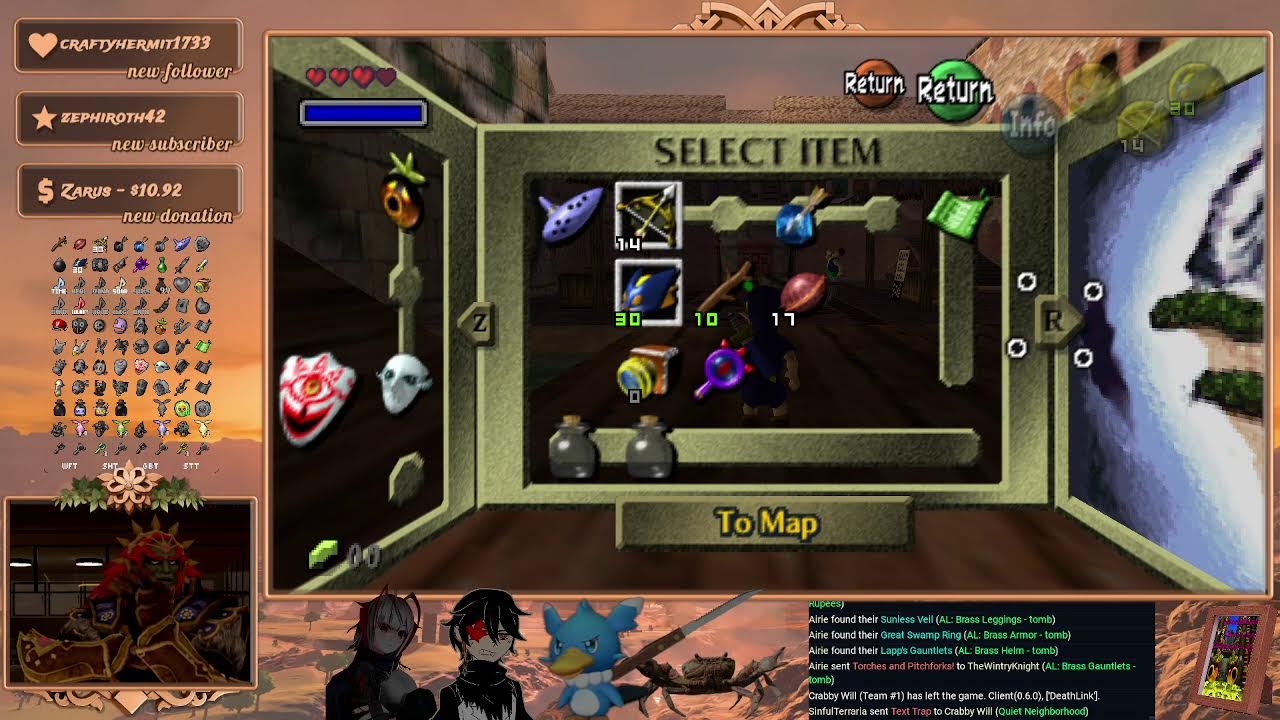VTuber | Majora's Mask But I Keep Getting Random Stuff For Other People