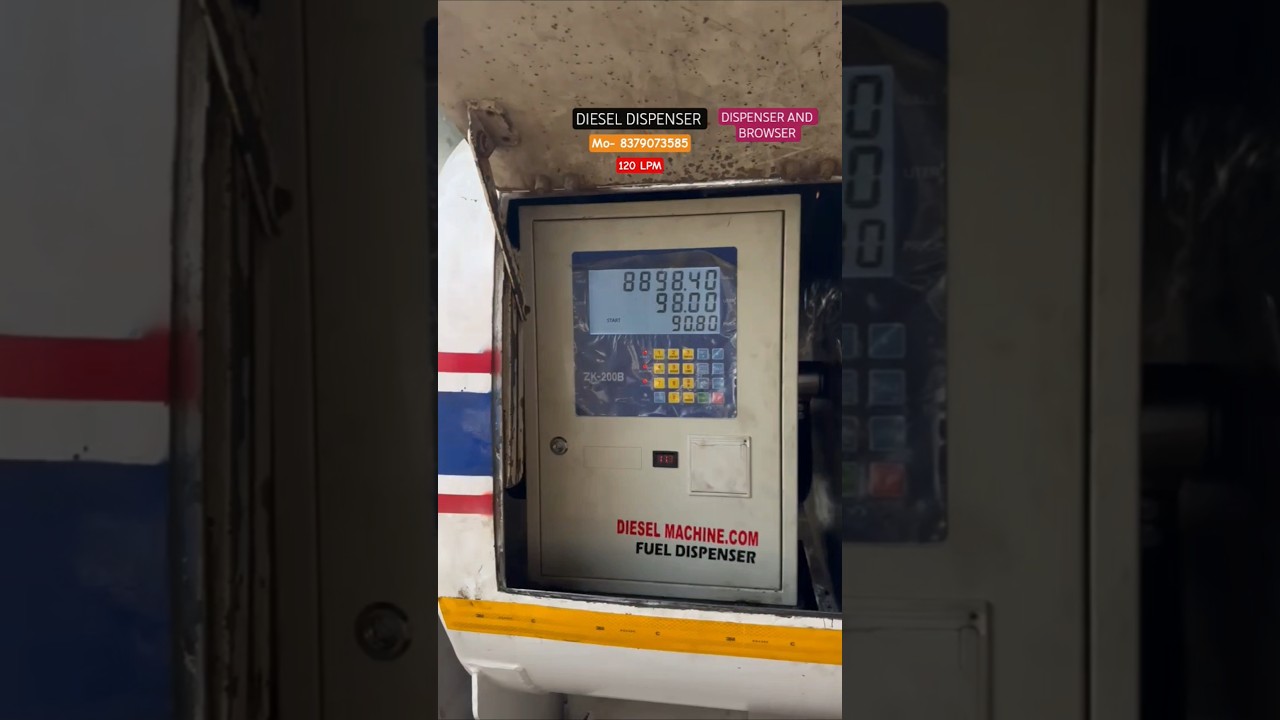 DIESEL DISPENSER AND BROWSER #shortsfeed #shortsfeed #shortvideo #shorts #trending #viral #video