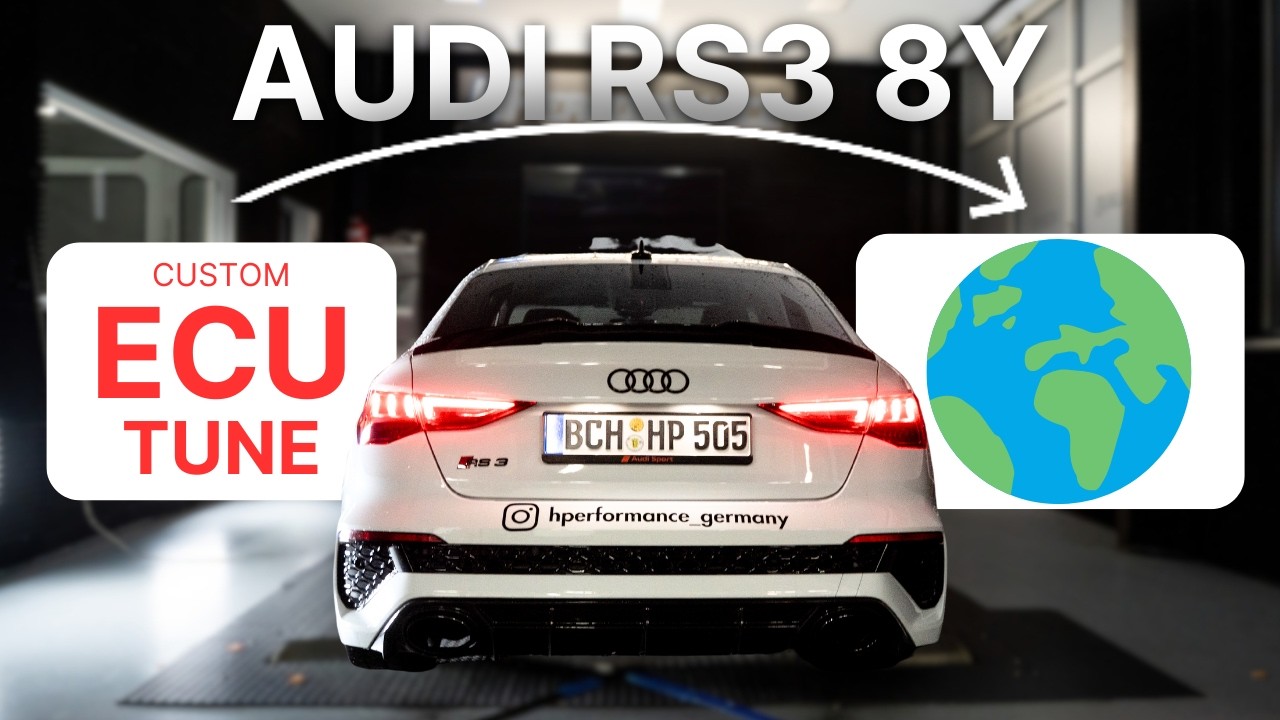 WORLDWIDE CUSTOM ECU TUNE for your Audi RS3 8Y