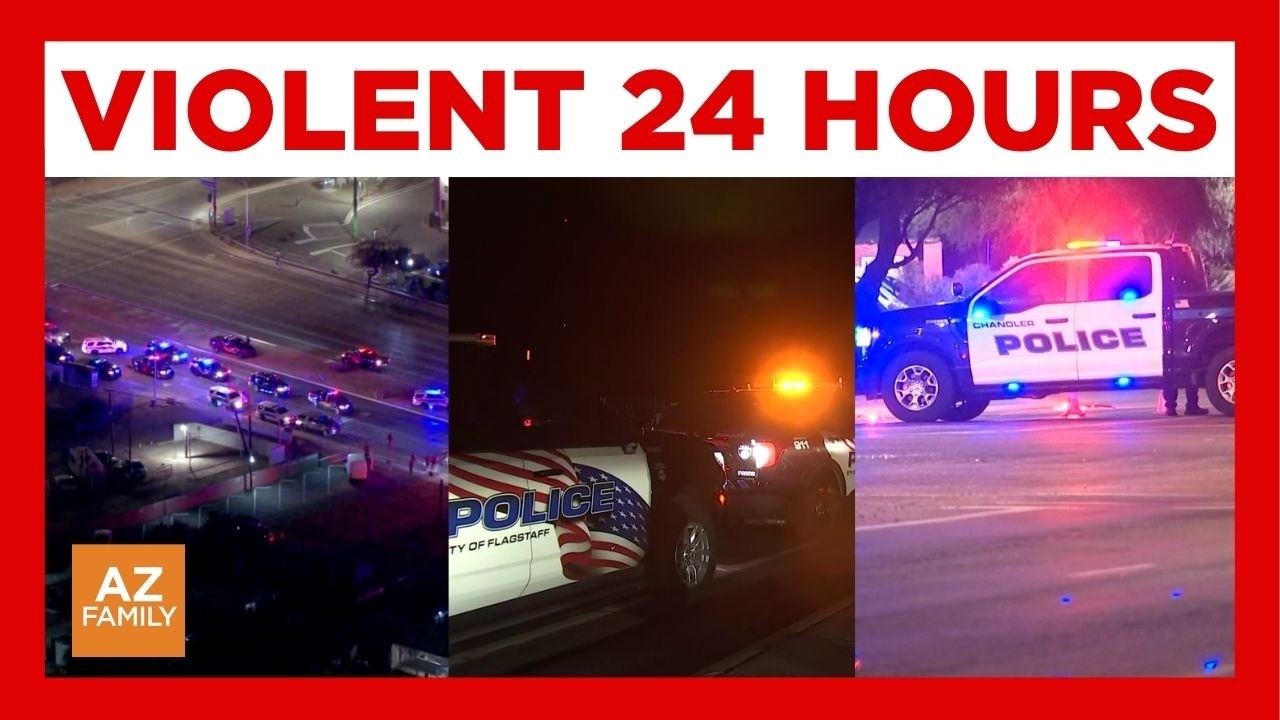 Arizona law enforcement involved in 5 shootings in 24 hours