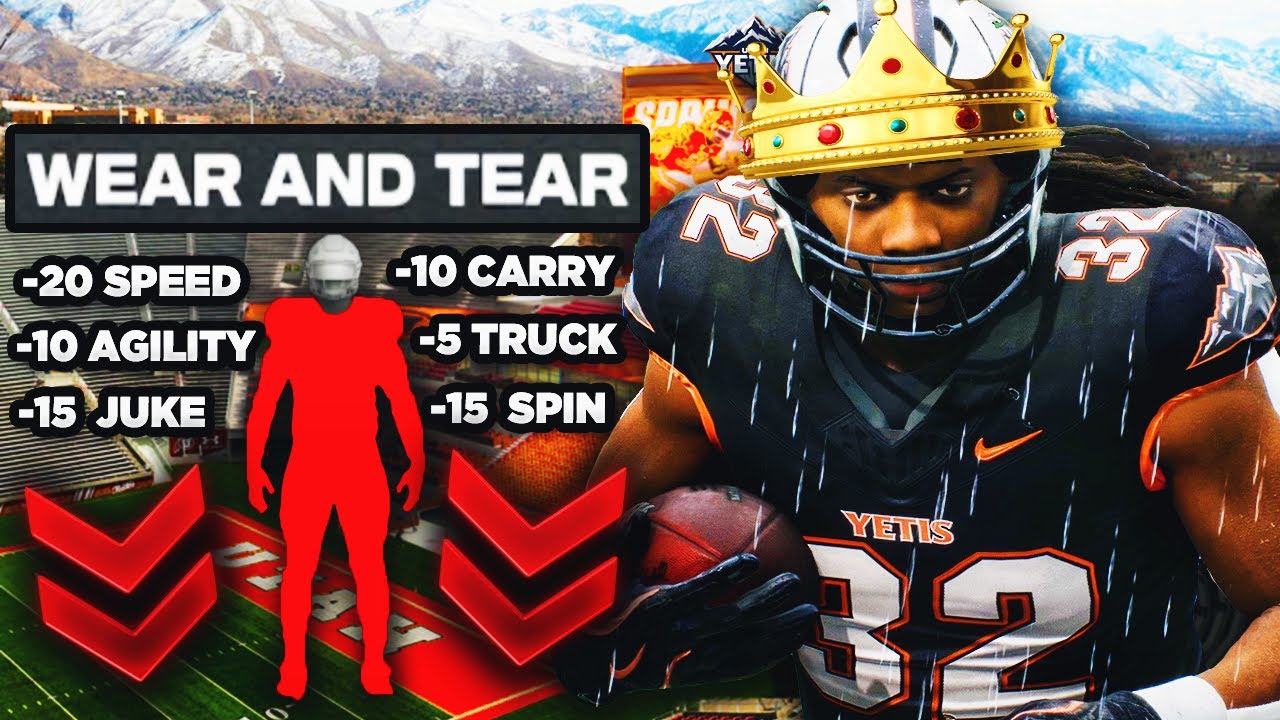 Wear & Tear vs A Rushing Title! | Madden 26 YETI'S Franchise Ep 4