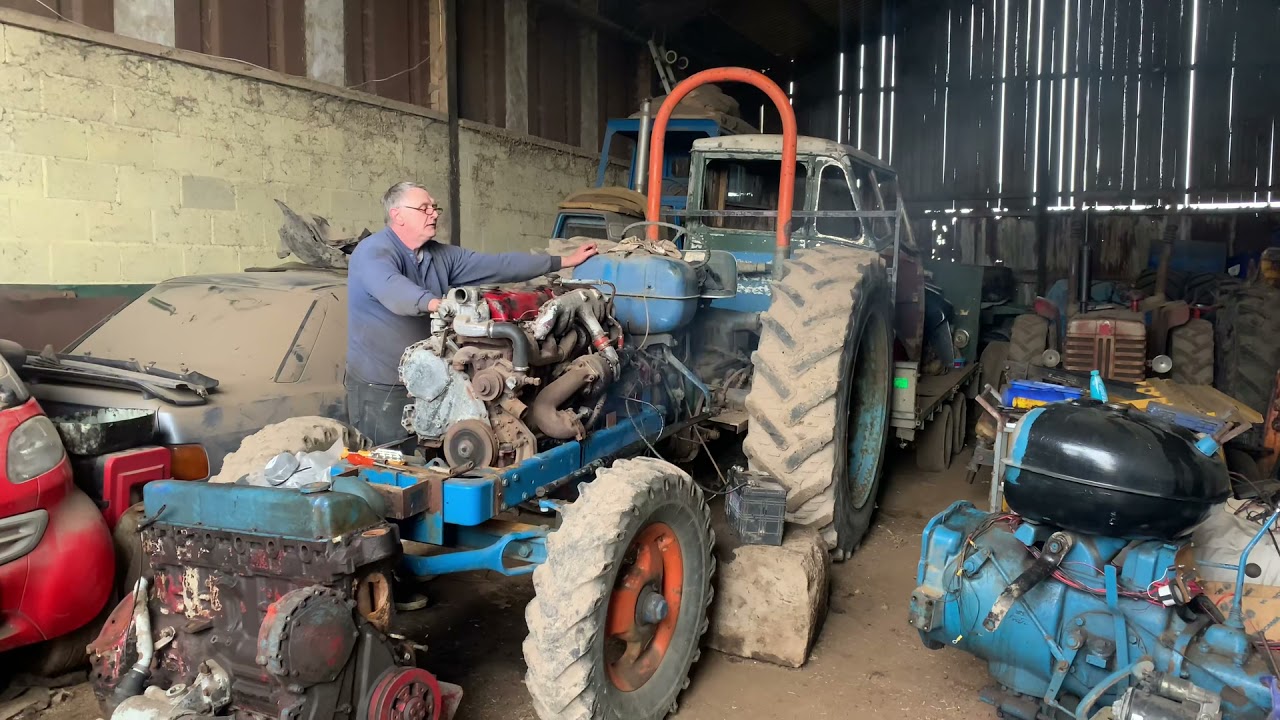Fordson 6 cylinder Major, first startup