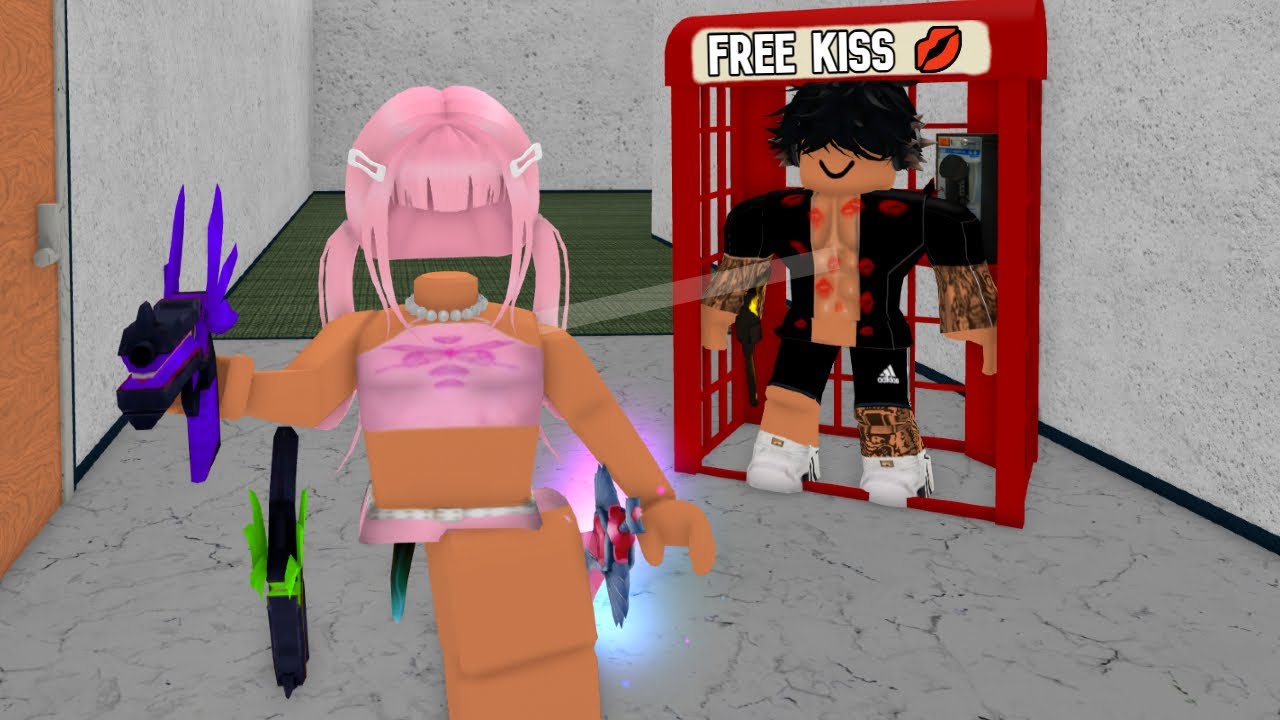 I Find a ODER KISSING BOOTH, SO I DESTROY THEM..(Murder Mystery 2)