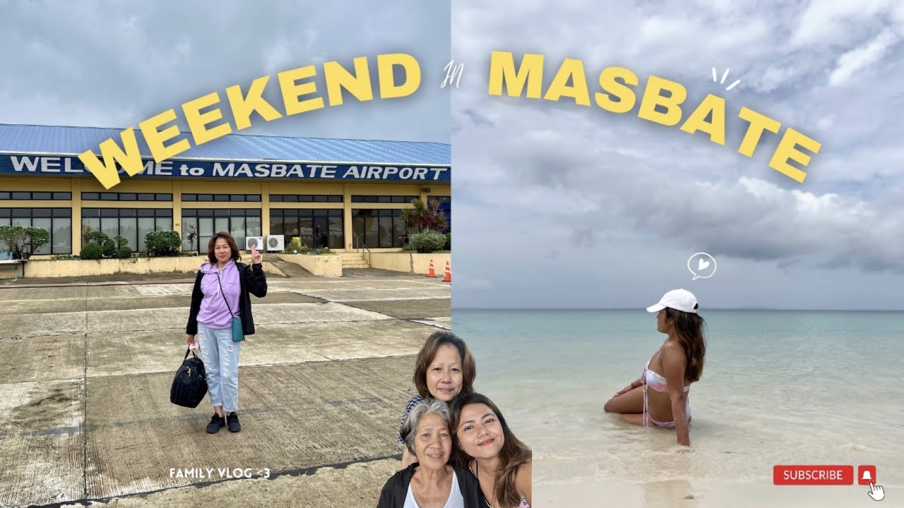 MASBATE VLOG 2023 ✈️🏝💜 (ticao island trip, family reunion, surprising lola, beach days w/ cousins)