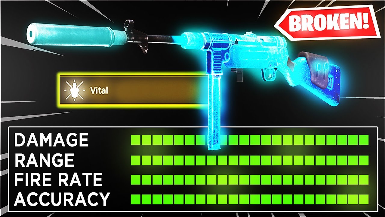 NEW *SECRET* VITAL MP40 CLASS SETUP LOADOUT is OVERPOWERED on WARZONE SEASON 1! (Caldera MP-40)