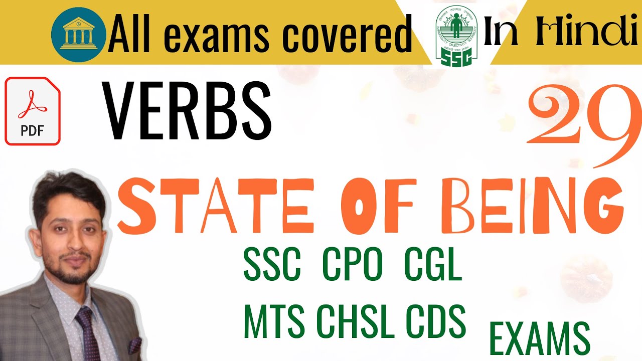 What is a  "state of being"?| Action Verbs and Verbs of Being | Parts of Speech