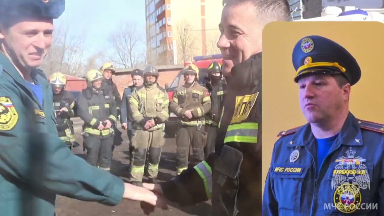 Огнеборец завершил 21-летнюю службу! Проводы Евгения Лопырева.