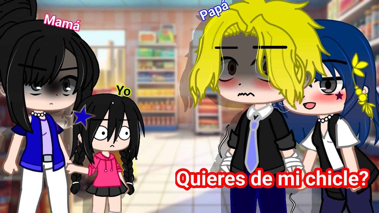 ¿Quieres de mi chicle?~ 😳 [Mis padres jóvenes]