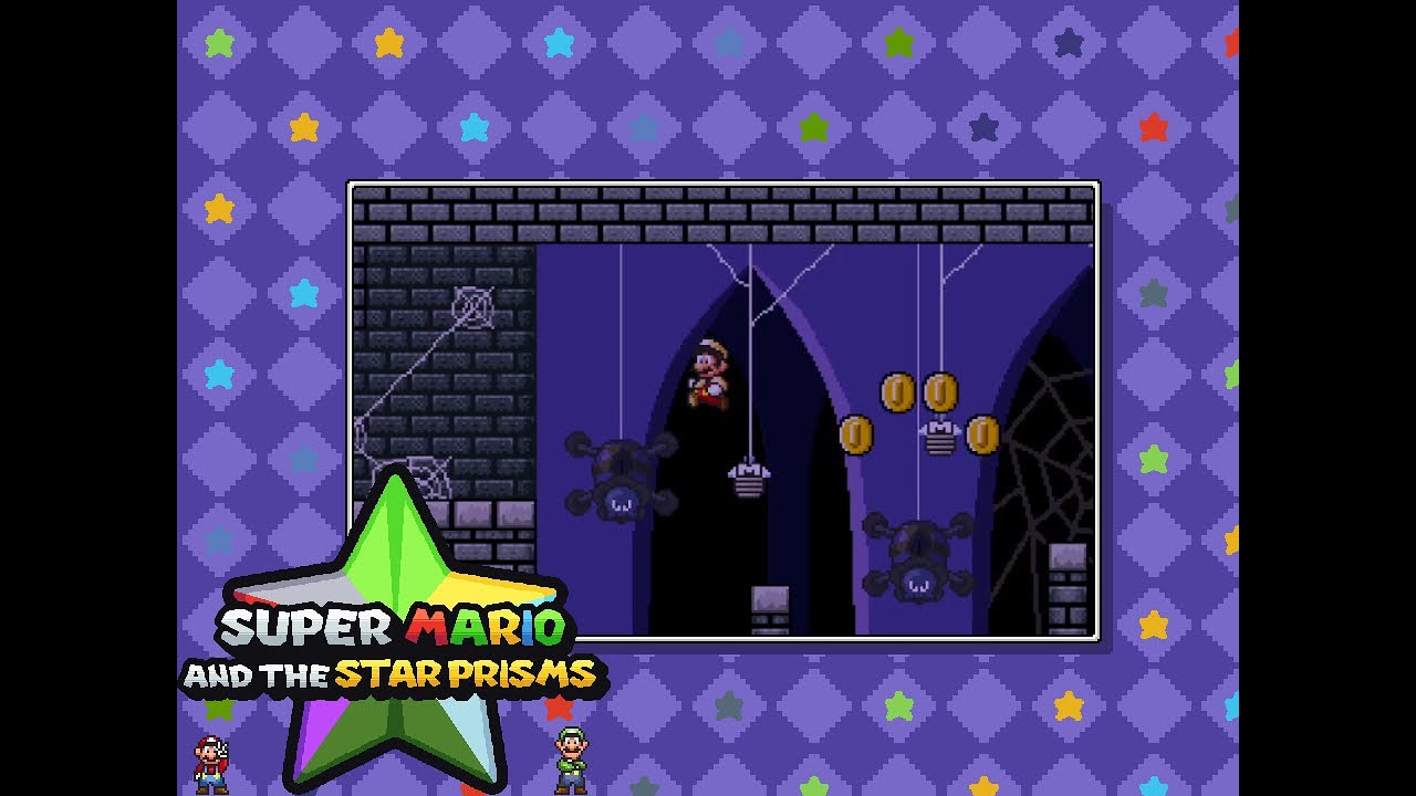 Super Mario and the Star Prisms: Aranha's Mausoleum (6-4)