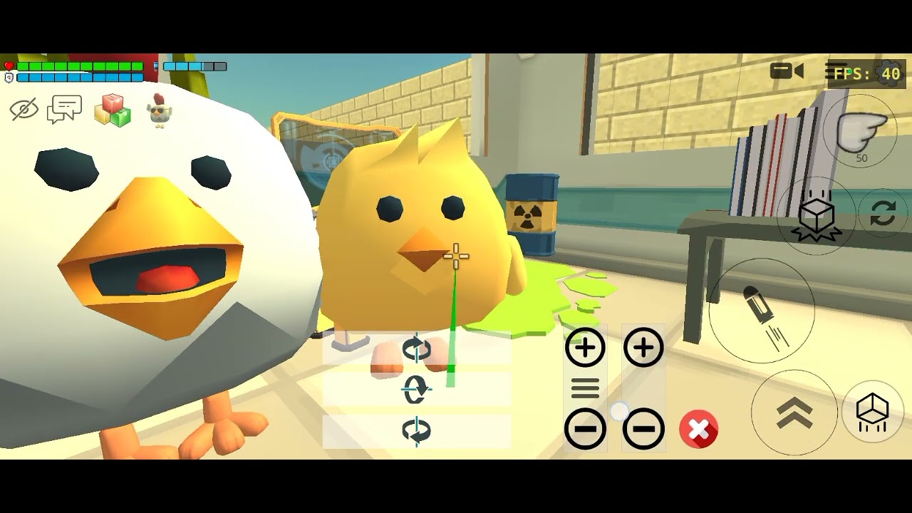 Invasión zombie en la ciudad chicken por culpa de científicos 😡😡😡😡😡