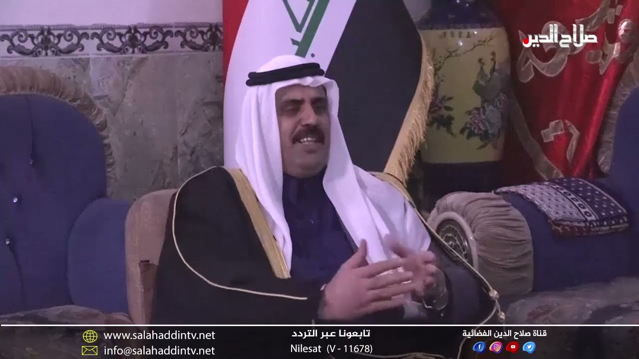 برنامج حوار مفتوح حلقة مع ياسين الربيعي وضيفه الشيخ محمد شاكر الربيعي - احد شيوخ عشيرة التوبة