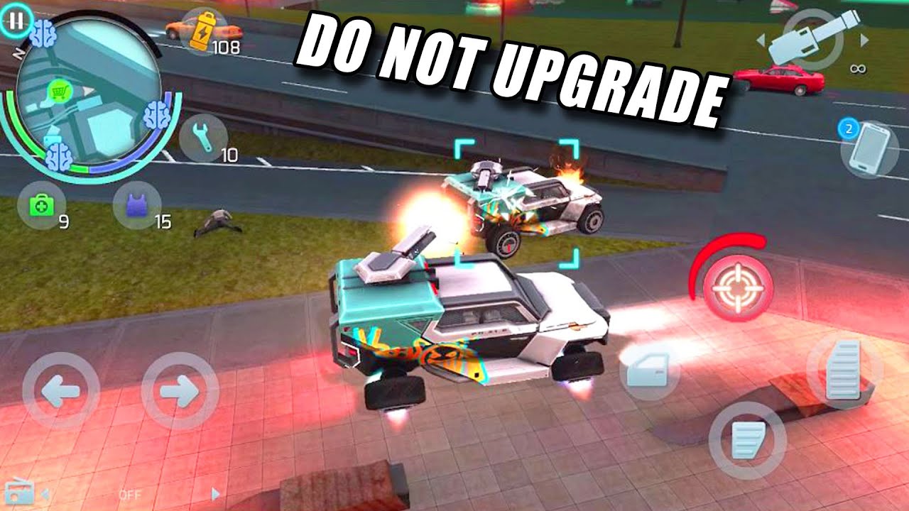 BATTLE WAGON MAX LEVEL GAMEPLAY | 🙅‍♂️ DO NOT UPGRADE | GANGSTAR VEGAS