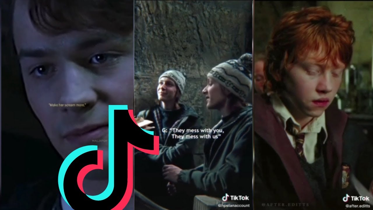 Harry Potter POV + Edits Tiktok Compilation | HP cast x y/n | Part II