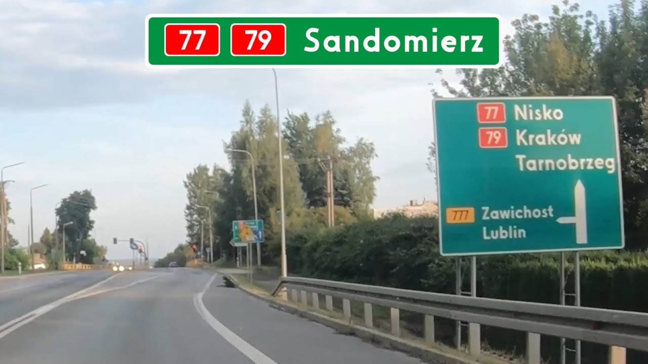 DK77 DK79 Sandomierz (obwodnica) ●2024●