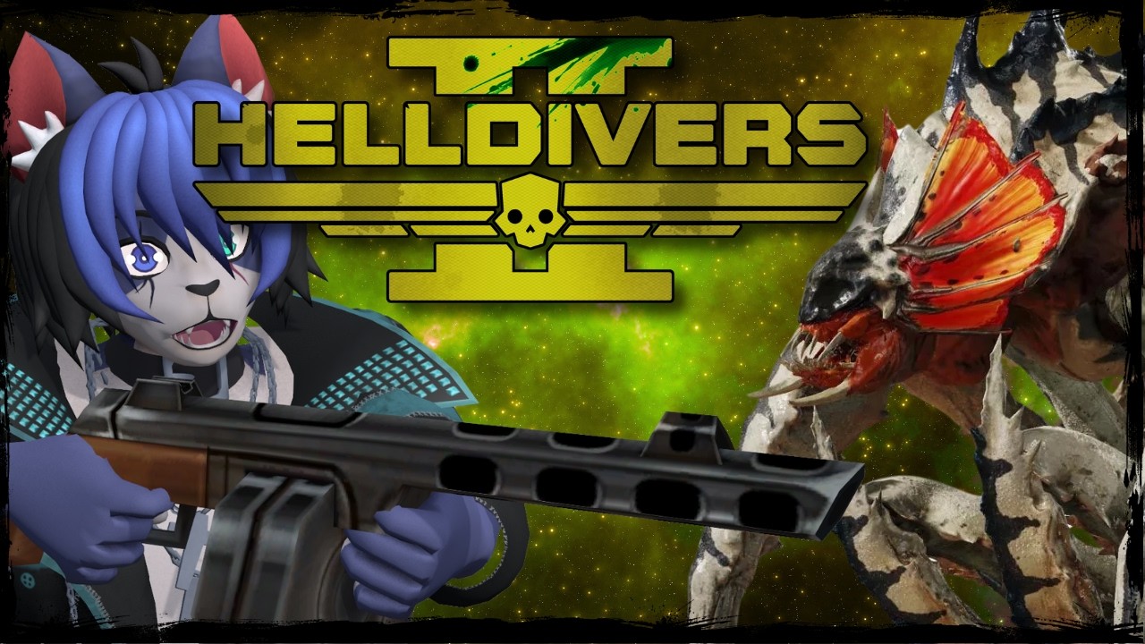 HELLDIVERS WITH THE HOMIES!!!!!! #live  #vtuber #furry