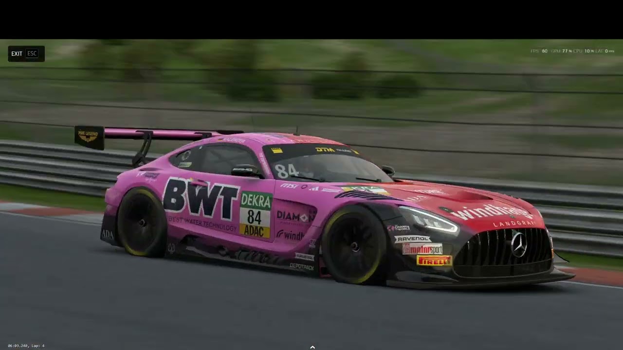 RACE ROOM - TESTANDO MERCEDES DTM 2025 EM ZANDVOORT