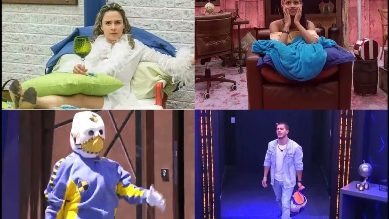 No 'BBB', retorno de paredão falso já teve chinelo, fantasia, casa 'congelada' e mais  relembre os m