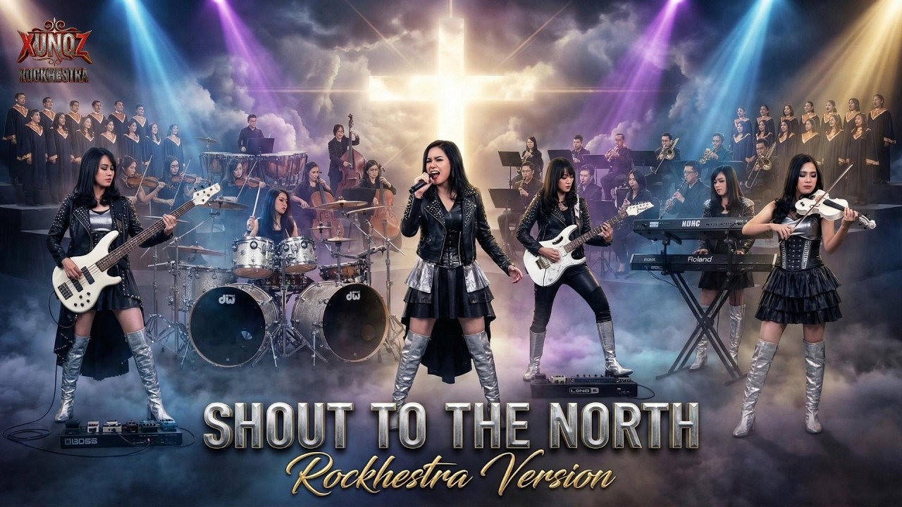 SHOUT TO THE NORTH - Rockhestra Version🎻 | 🎸Metal Symphony