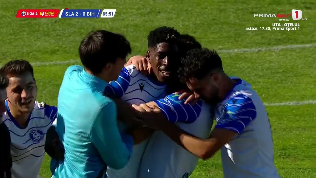 REZUMAT Liga 2: CSM Slatina - FC Bihor 2-0. Victorie cu om în minus. Oaspeţii au ratat un penalty