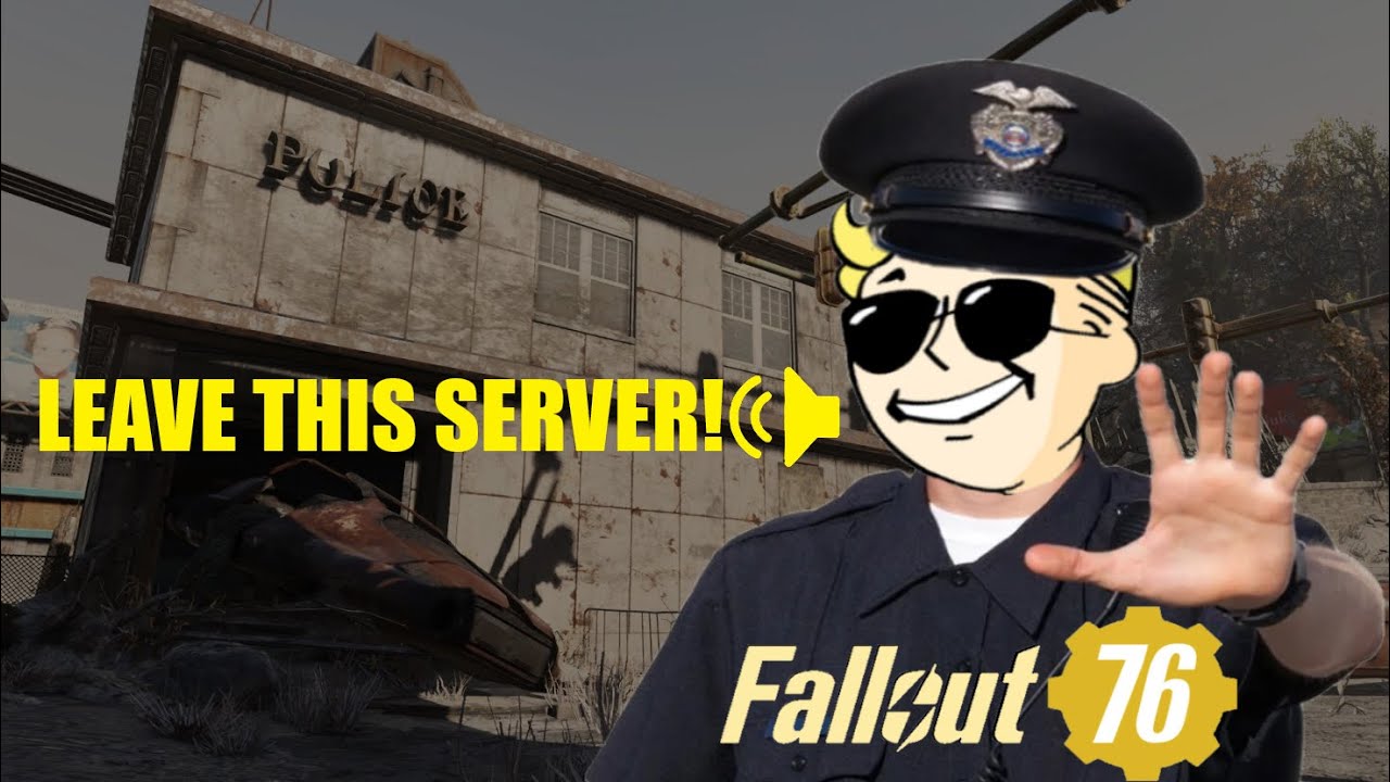 Fallout 76 | The Fallout Police Made Him Leave For Being Toxic #fallout76pvp #fallout76