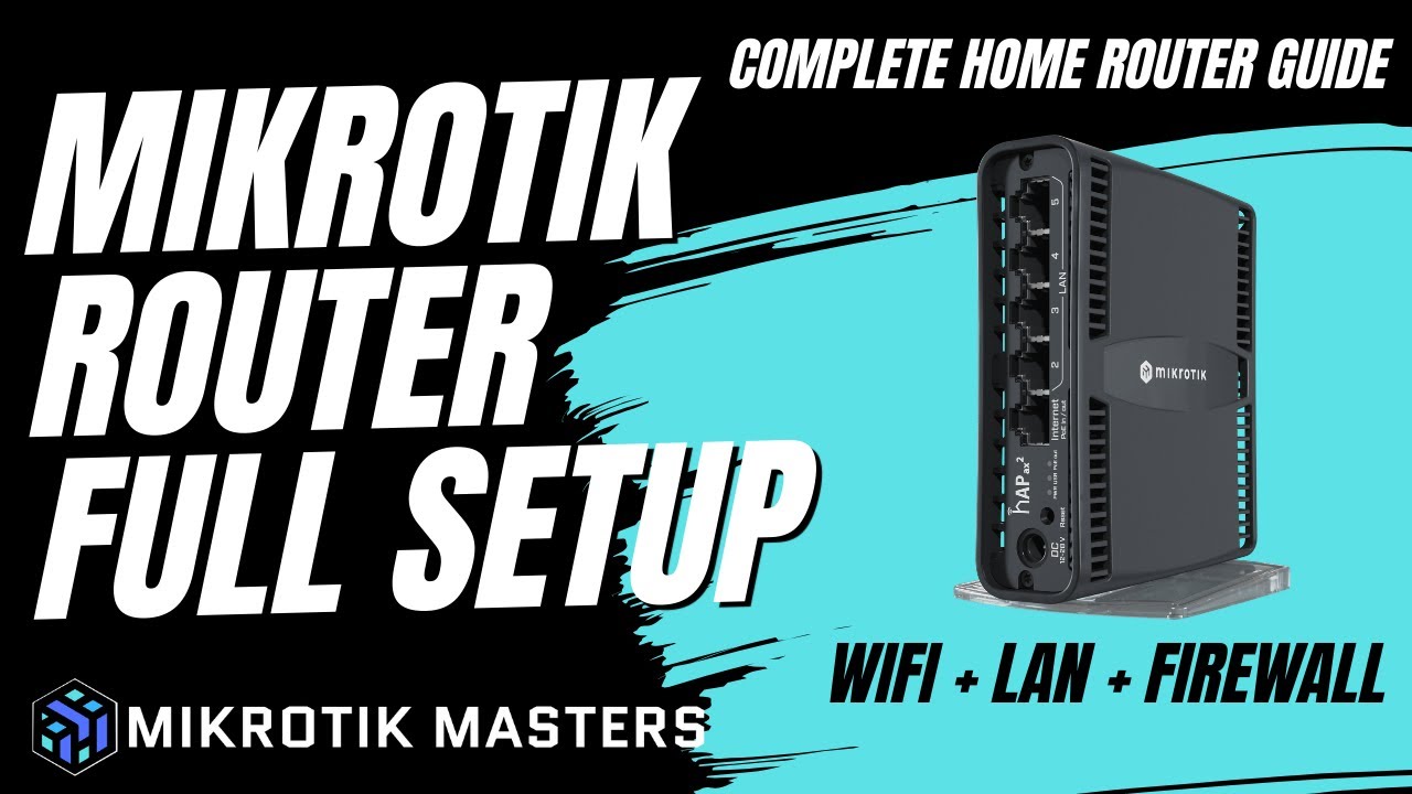 MikroTik hAP Router Full Setup | LAN, WAN, WiFi