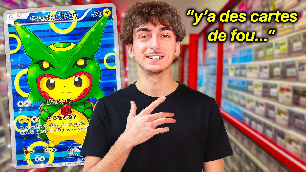 J'ai trouvé le MEILLEUR Magasin de Cartes Pokemon à Tokyo