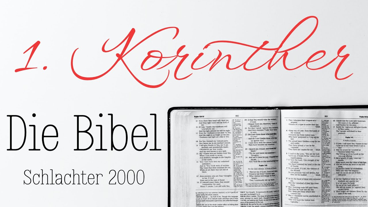 1. Korinther - Die Bibel als Hörbuch (Schlachter 2000)