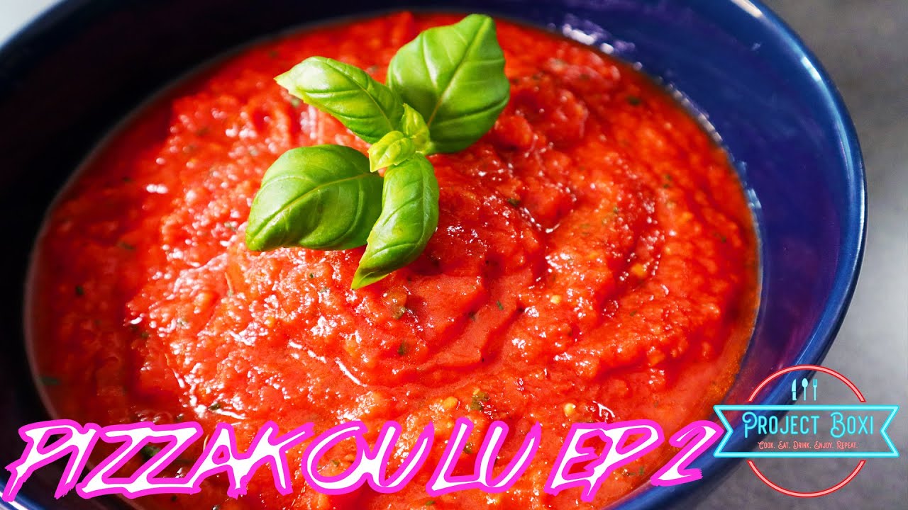 Kuinka Valmistetaan Herkullinen TOMAATTIKASTIKE |  PIZZAKOULU Ep.2