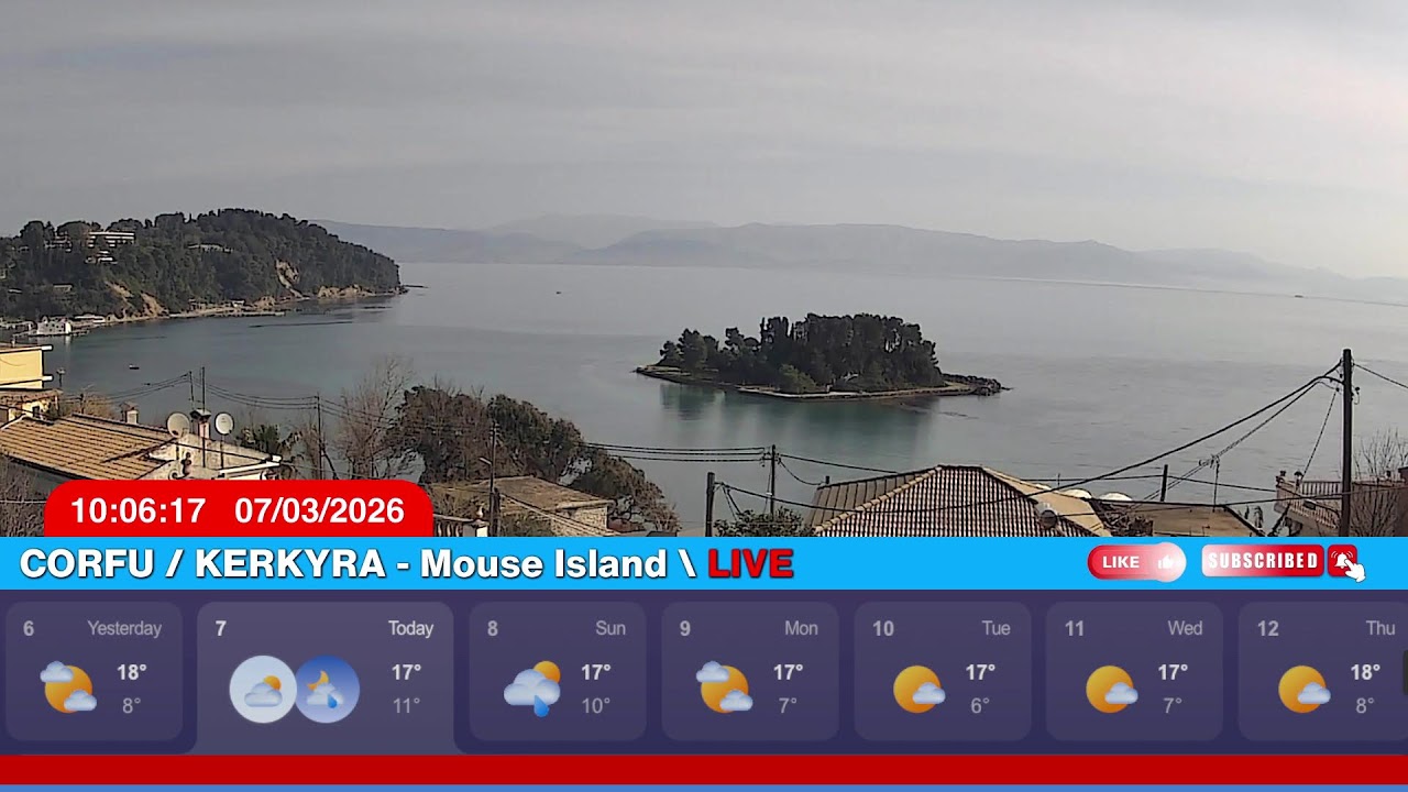 Corfu / Kerkyra, Greece LIVE