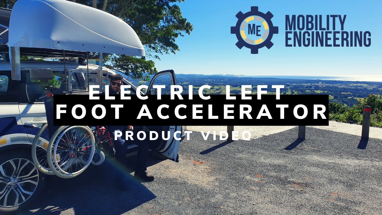 Electric Left Foot Accelerator  - Product Video