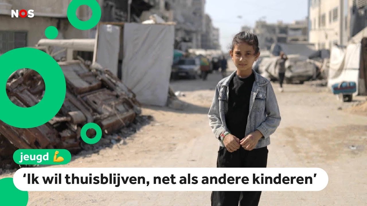 Aliaa uit Gaza-Stad moet wéér vluchten voor geweld