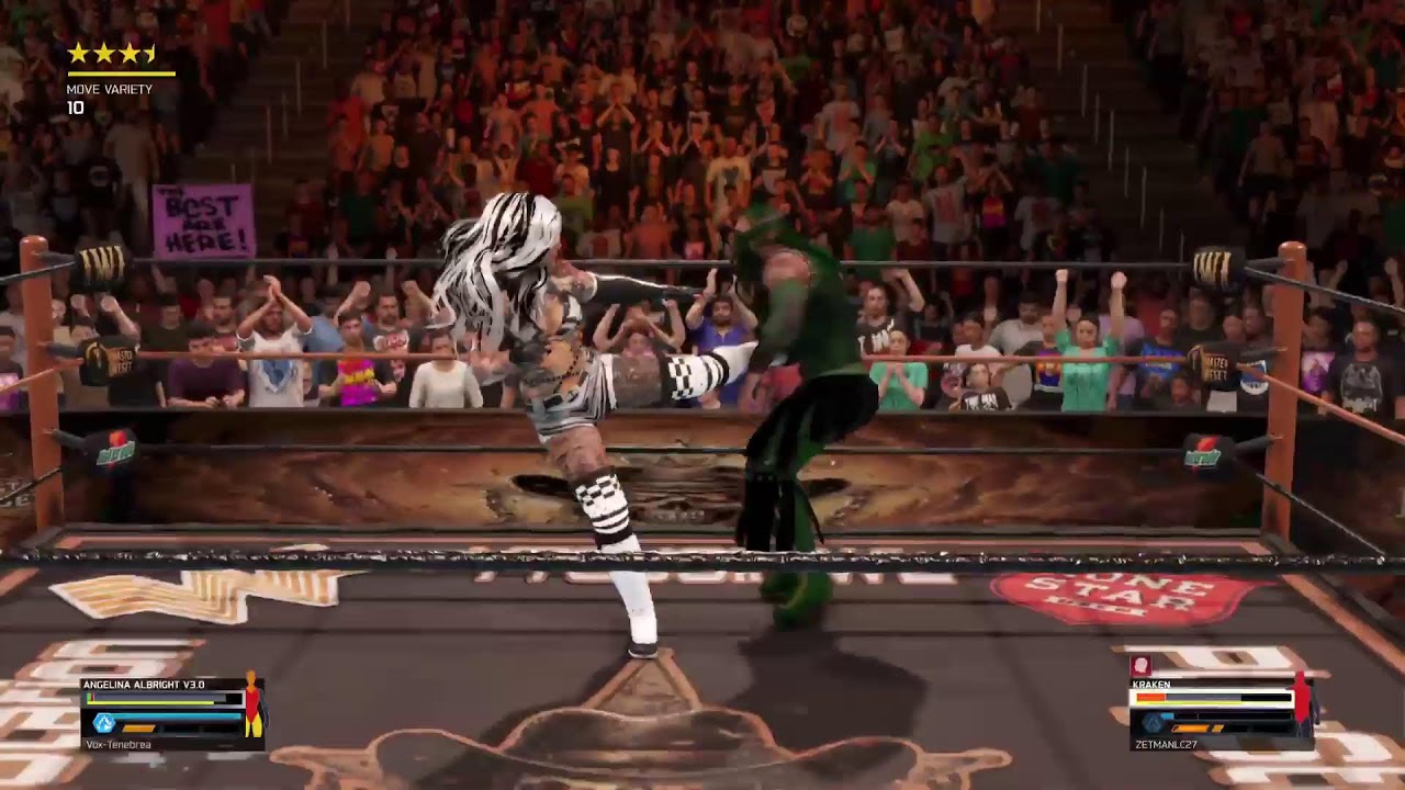 IWL MR26 Angela vs Kraken
