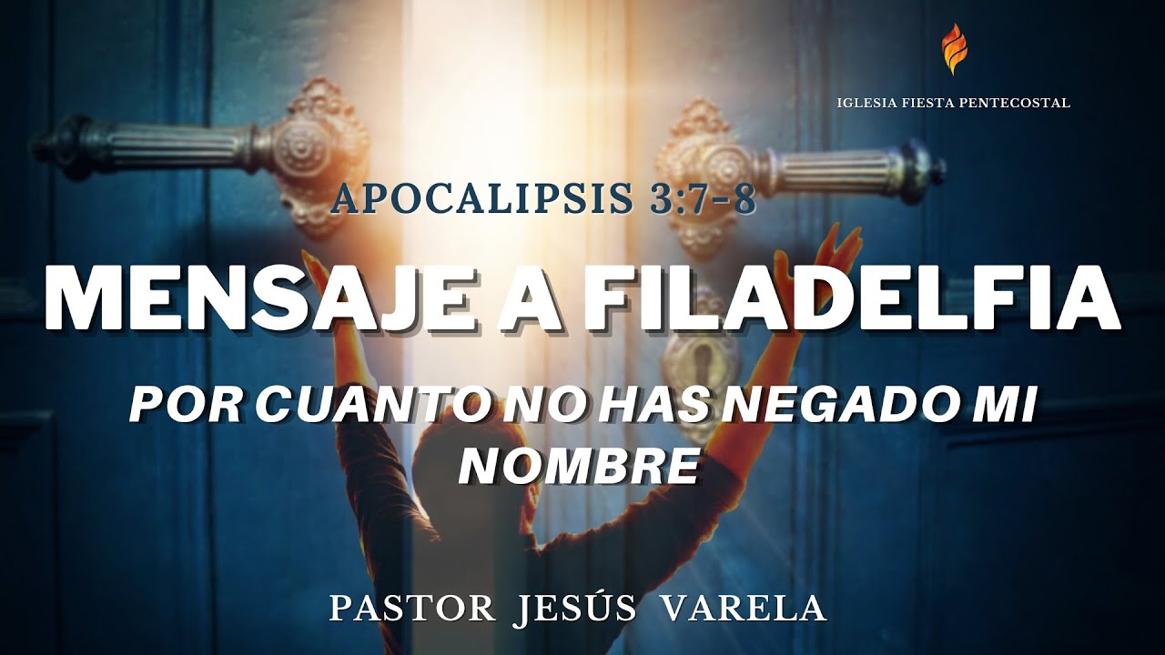Pastor Jes&uacute;s Varela - Toma Por cuanto no has negado mi Nombre - 23/01/2022