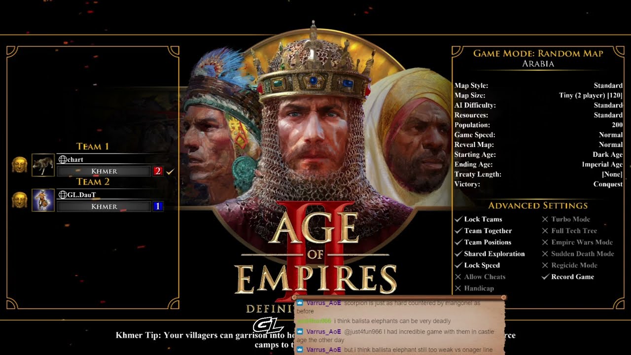 Khmer 13:30 Fast Castle Knights/Scorpion rush!