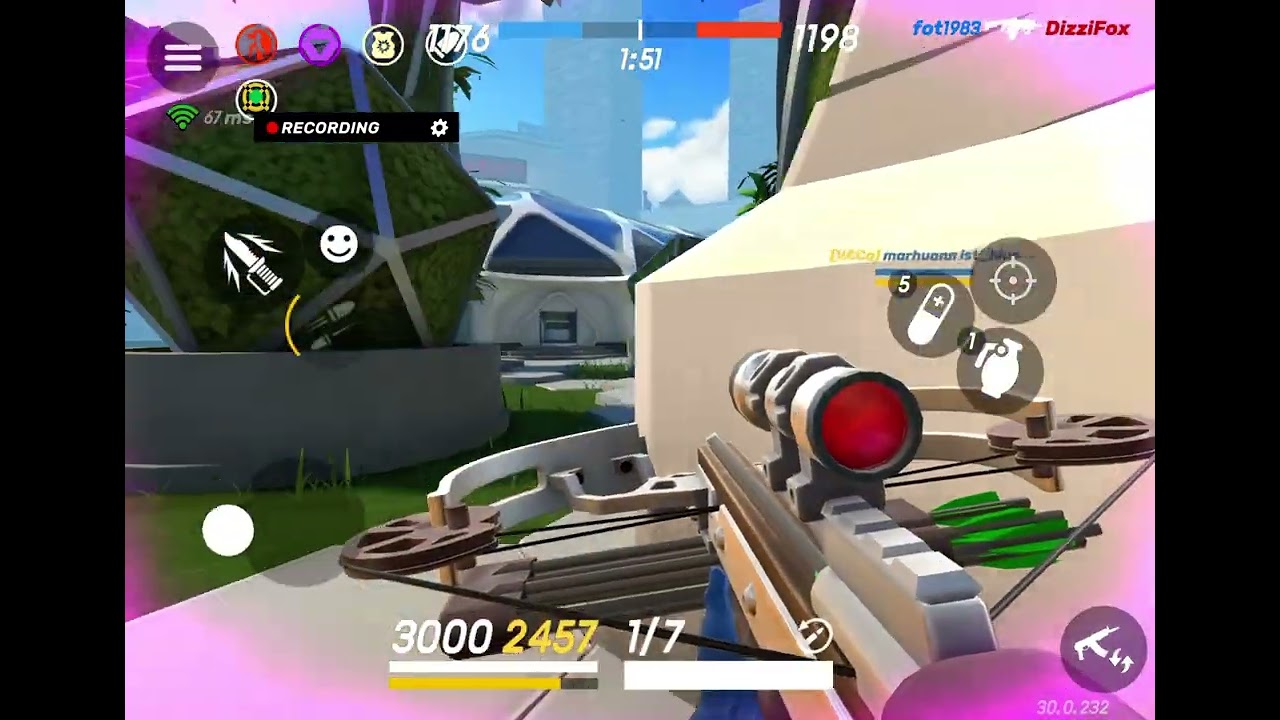 Guns of Boom (Aim Off)- Blue Triple