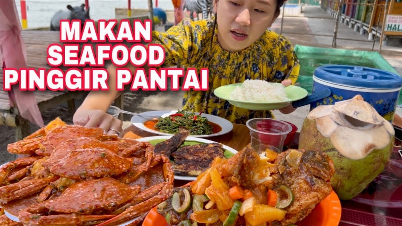SEAFOOD FRESH PINGGIR PANTAI LANGSUNG ‼️🔥 WISATA KULINER SUMUT  #jejezhuang