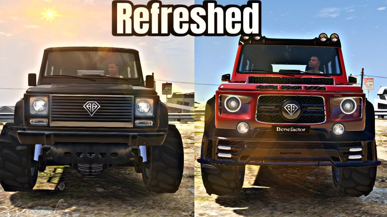 Эти машины обновились (GTA 5)