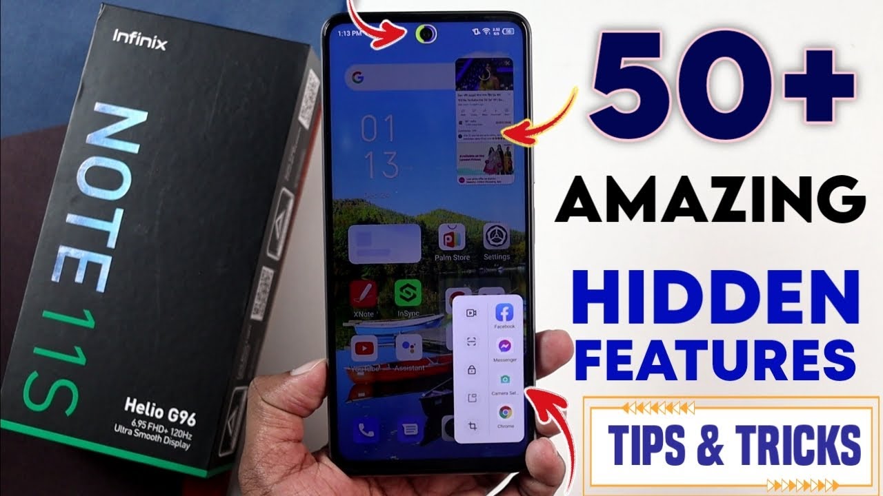 Infinix Note 11S Tips & Tricks | Top 50+ Hidden Features | Infinix Note 11S Amezing Features