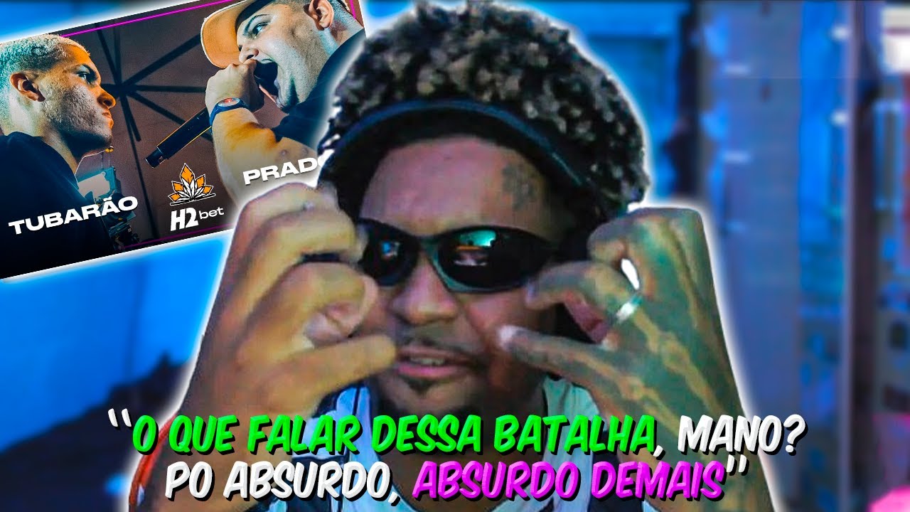 ALVA ASSISTE E ANALISA A (MELHOR DO ANO? 🔥) TUBARÃO X PRADO NA BATALHA DA ALDEIA!