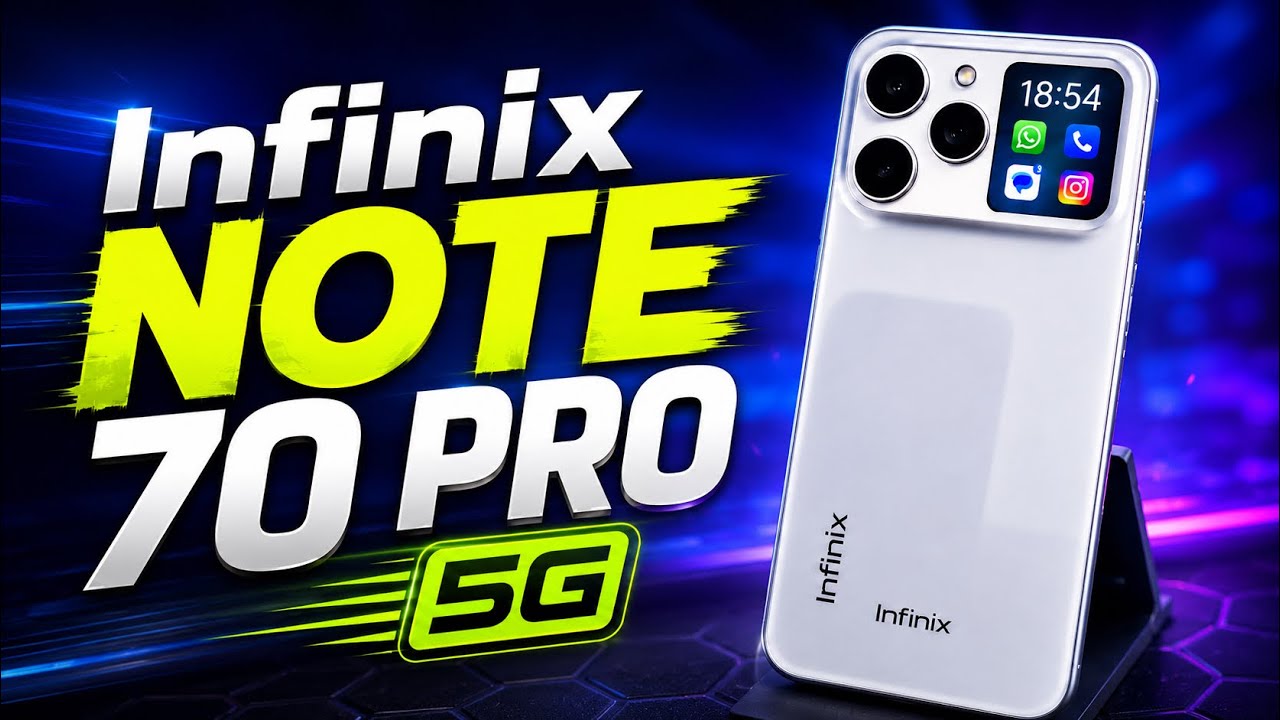 🔥 Infinix Note 70 Pro 5G LEAKED! 😱 Biggest Upgrade Ever? Full Specs, Price & Launch Date