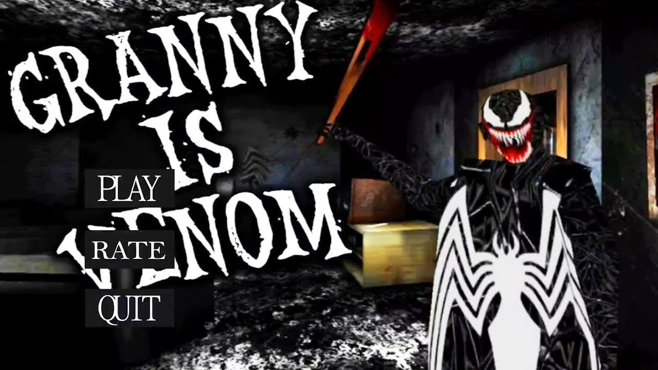 Grannom Granny Spider Mod:Scary Venom! - Gameplay Trailer (Android,iOS Game)