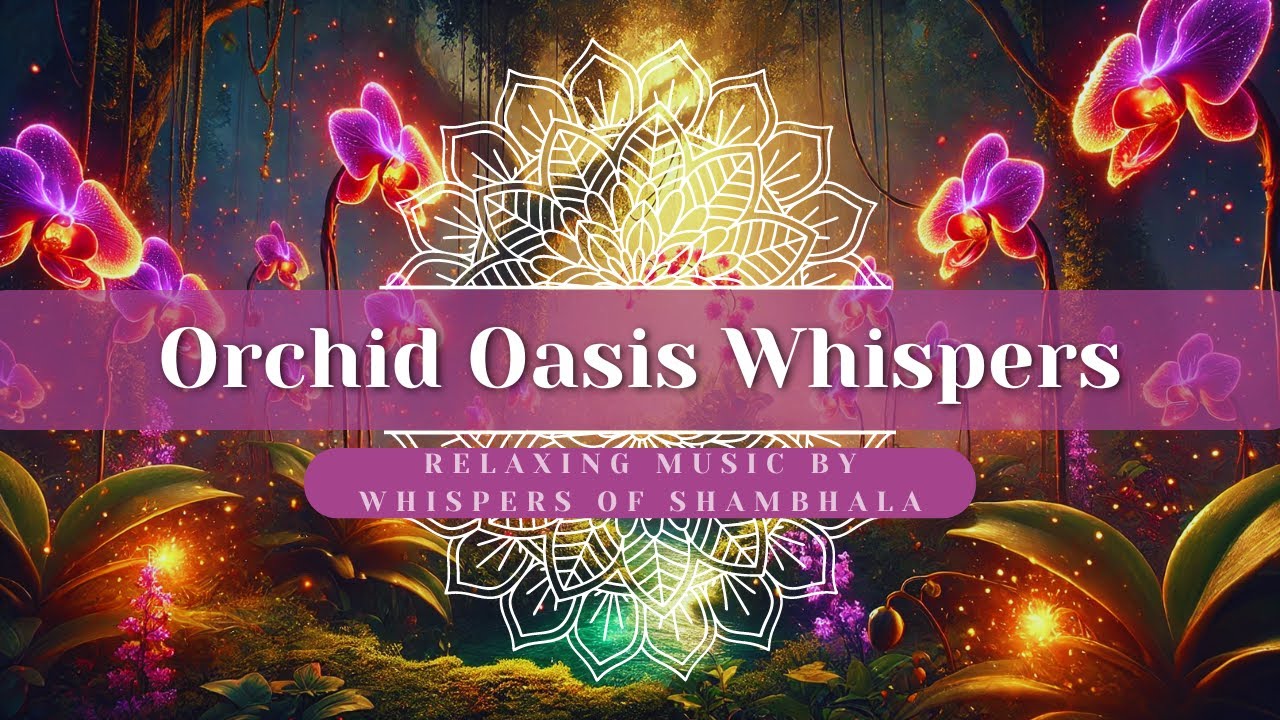 Orchid Oasis Whispers 🌙 Enchanted Forest Ambience & Relaxing Whispers of Shambhala