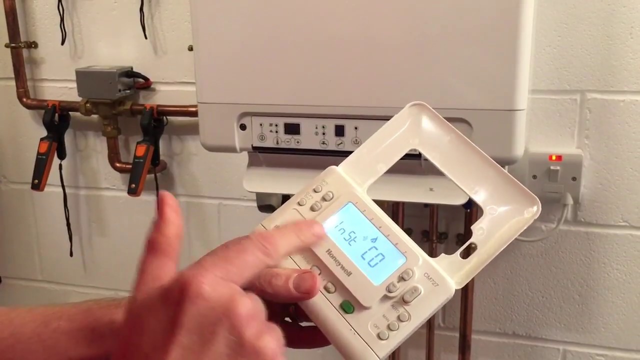 TheIntergasShop.co.uk | Как подключить термостат Honeywell CMS727 к комбинированному котлу Interg...